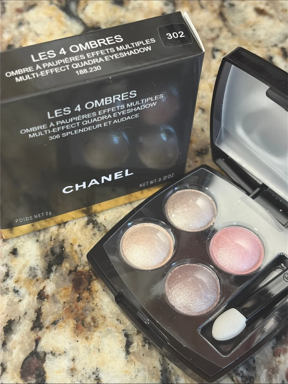 ⚡️💋CHANEL Les 4 Ombres Quad Eyeshadow 302